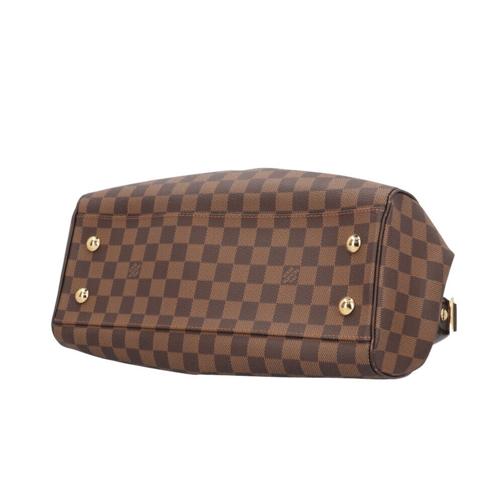 LOUIS VUITTON Authentic Brown Damier Canvas Shoulder Bag - Picture 5 of 13